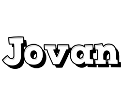 Jovan snowing logo