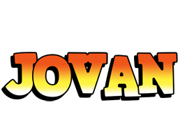 Jovan sunset logo