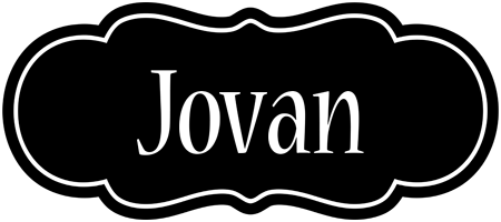 Jovan welcome logo