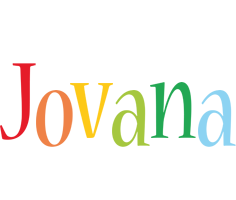 Jovana birthday logo