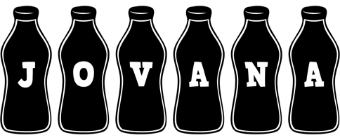 Jovana bottle logo