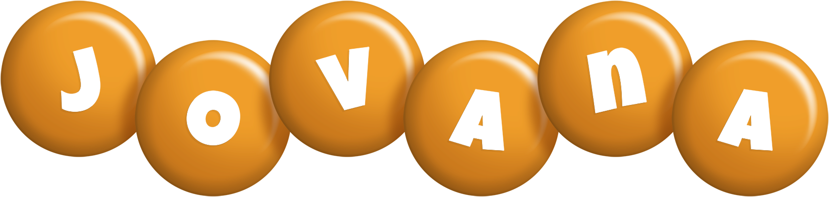 Jovana candy-orange logo