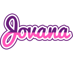 Jovana cheerful logo