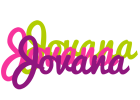 Jovana flowers logo