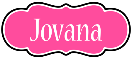 Jovana invitation logo