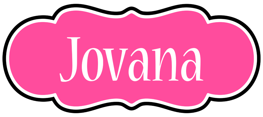 Jovana invitation logo