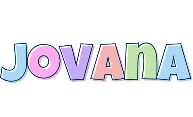 Jovana pastel logo