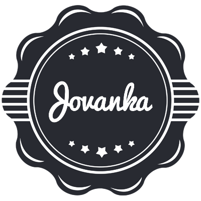 Jovanka badge logo