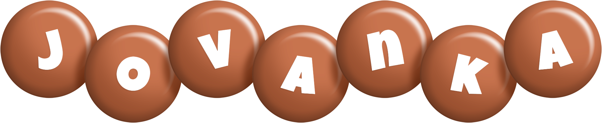 Jovanka candy-brown logo