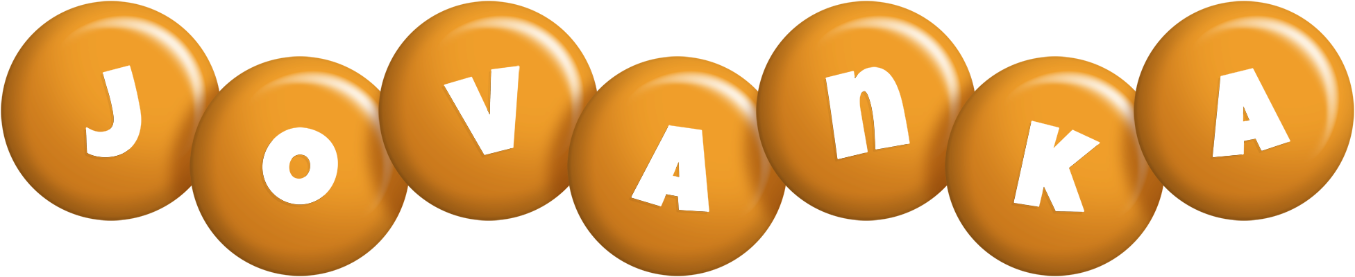 Jovanka candy-orange logo