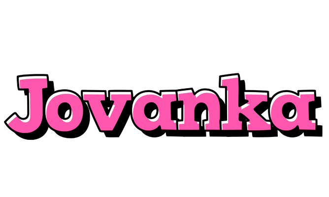 Jovanka girlish logo