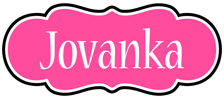 Jovanka invitation logo