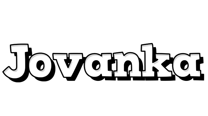 Jovanka snowing logo