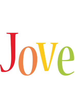 Jove birthday logo