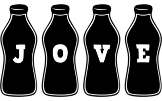 Jove bottle logo