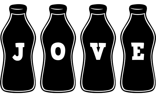 Jove bottle logo