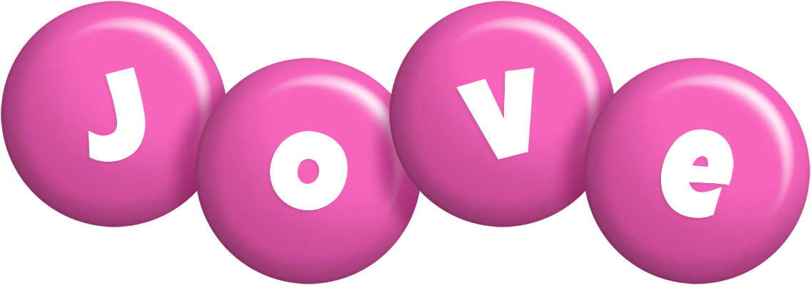 Jove candy-pink logo
