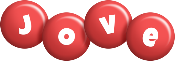 Jove candy-red logo