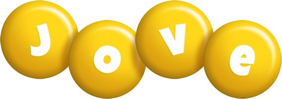 Jove candy-yellow logo