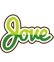 Jove golfing logo