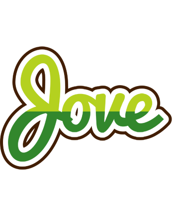 Jove golfing logo