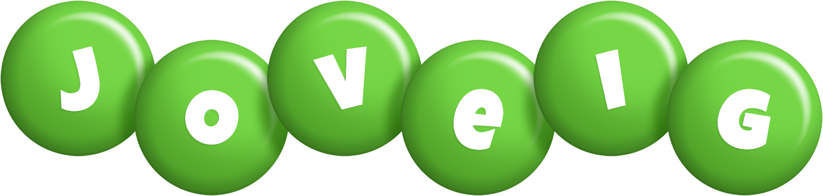 Joveig candy-green logo
