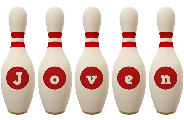 Joven bowling-pin logo