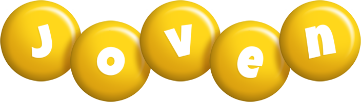 Joven candy-yellow logo