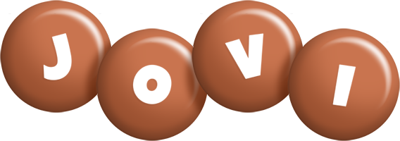 Jovi candy-brown logo
