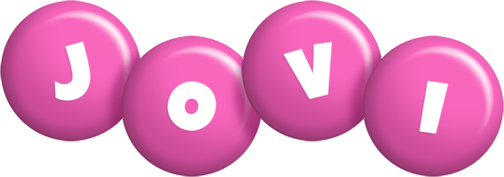 Jovi candy-pink logo