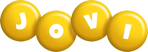 Jovi candy-yellow logo
