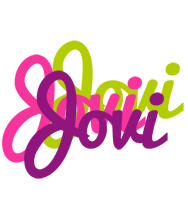 Jovi flowers logo