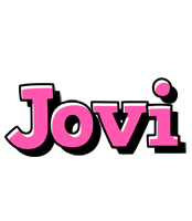 Jovi girlish logo