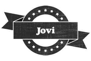 Jovi grunge logo