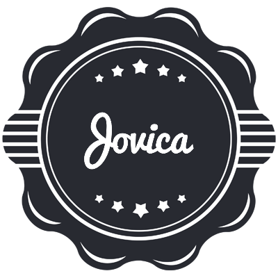 Jovica badge logo