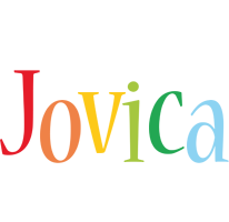 Jovica birthday logo