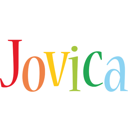 Jovica birthday logo