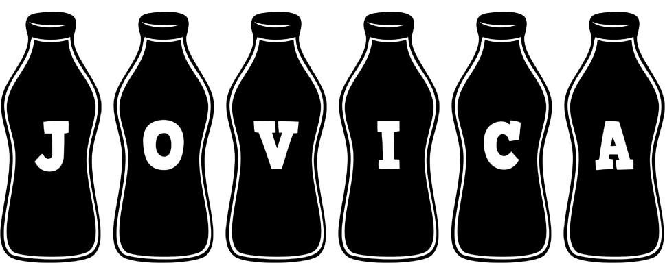 Jovica bottle logo