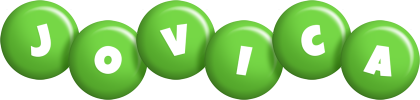 Jovica candy-green logo