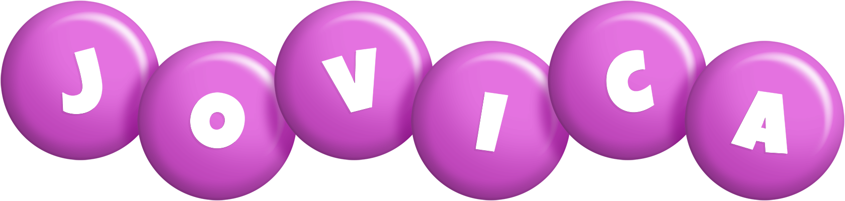 Jovica candy-purple logo