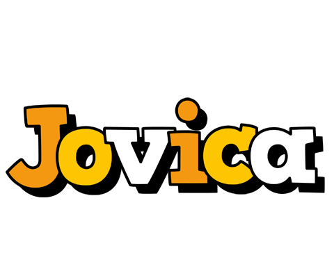 Jovica cartoon logo