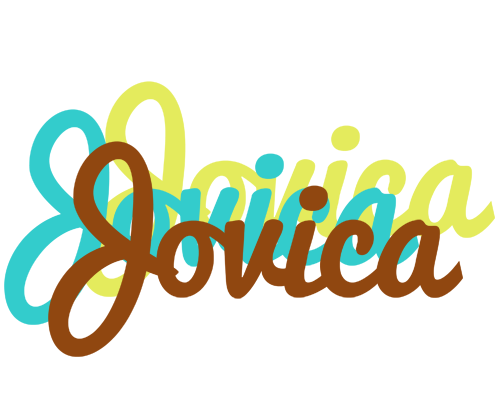 Jovica cupcake logo