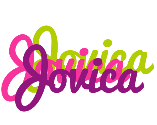 Jovica flowers logo