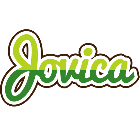 Jovica golfing logo