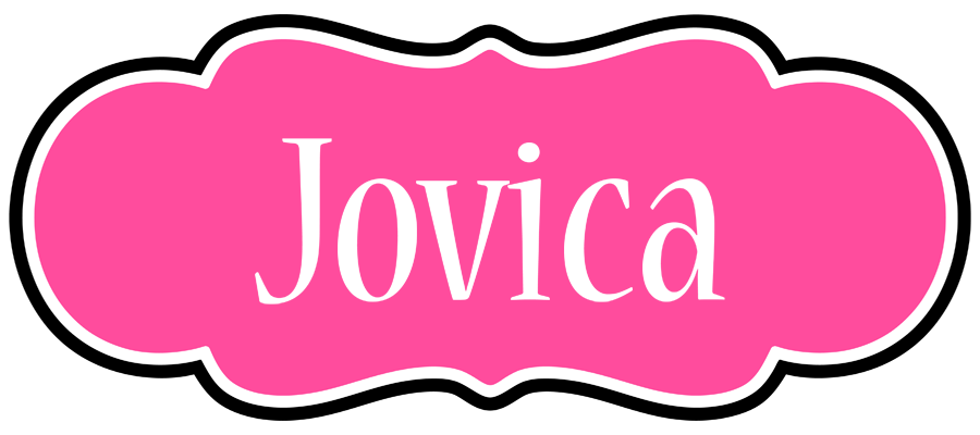 Jovica invitation logo