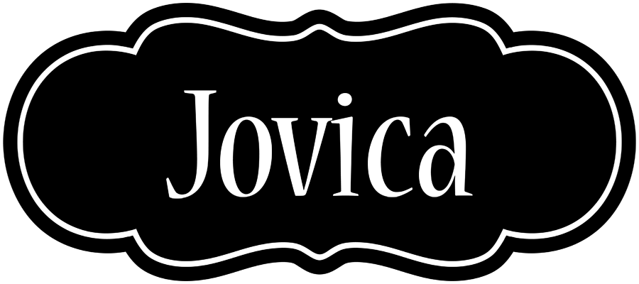 Jovica welcome logo