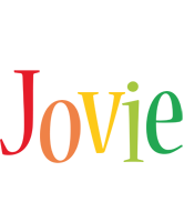 Jovie birthday logo