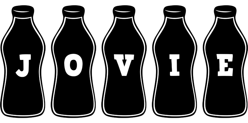 Jovie bottle logo