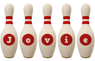 Jovie bowling-pin logo