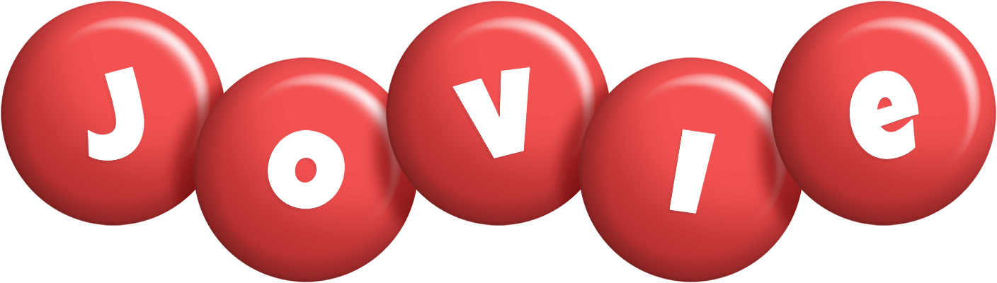 Jovie candy-red logo